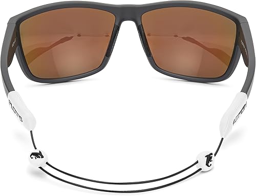 Miniatura 2 de Pilotfish - Correa de cable ajustable sin cola para lentes de sol y gafas (16 pulgadas, panda)