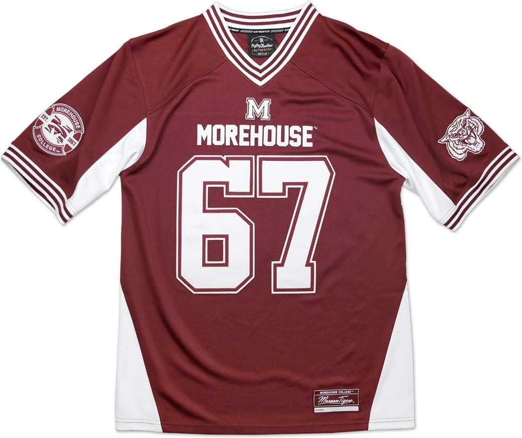 Big Boy Morehouse Maroon Tigers S11 Mens Football Jersey [Maroon] - ID#8158-104-207-0-0