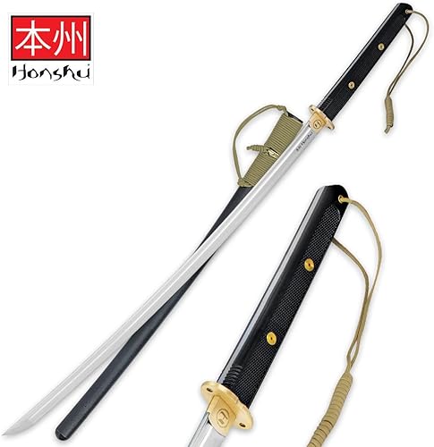 Miniatura 2 de United Cutlery UC3026 Honshu Katana táctica de espiga completa con vaina