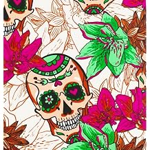 STColor SK007-4-Water Transfer Printing Film/Hydrographics Film/Hydro Dipping Film-Day of The Dead-50cmx400cm