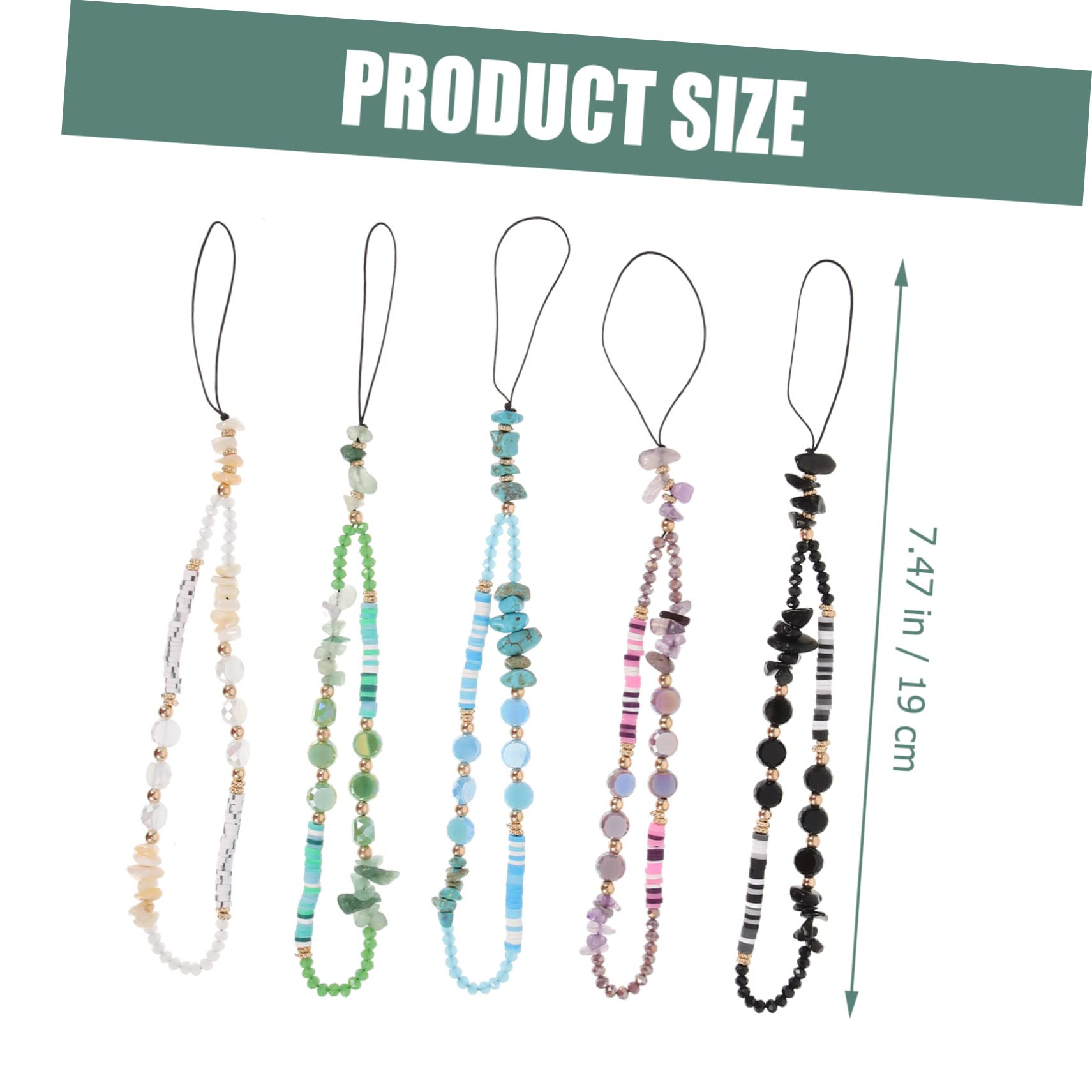 NUOBESTY Cadena De Teléfono Móvil De Diy Correa Decorativa Para Teléfonos Compatible Con Fundas Para Mujeres Y Niñas