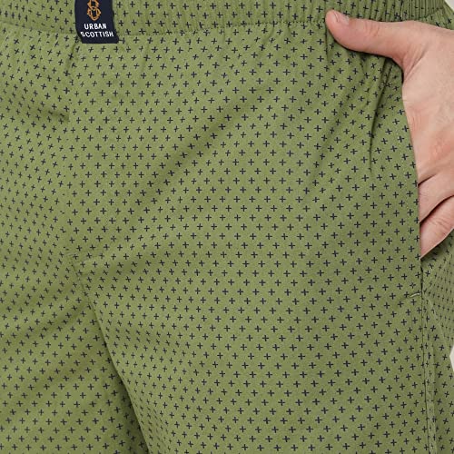 Image of Urban Scottish 100% Comfortable Men's Lounge Pants, Leisure-Wear withn Elastic Waist-Band & Regular Fit, Machine Washable Stayt Home Clothing, Expert Craftsmanship Featuring Plush to The Touch Feel