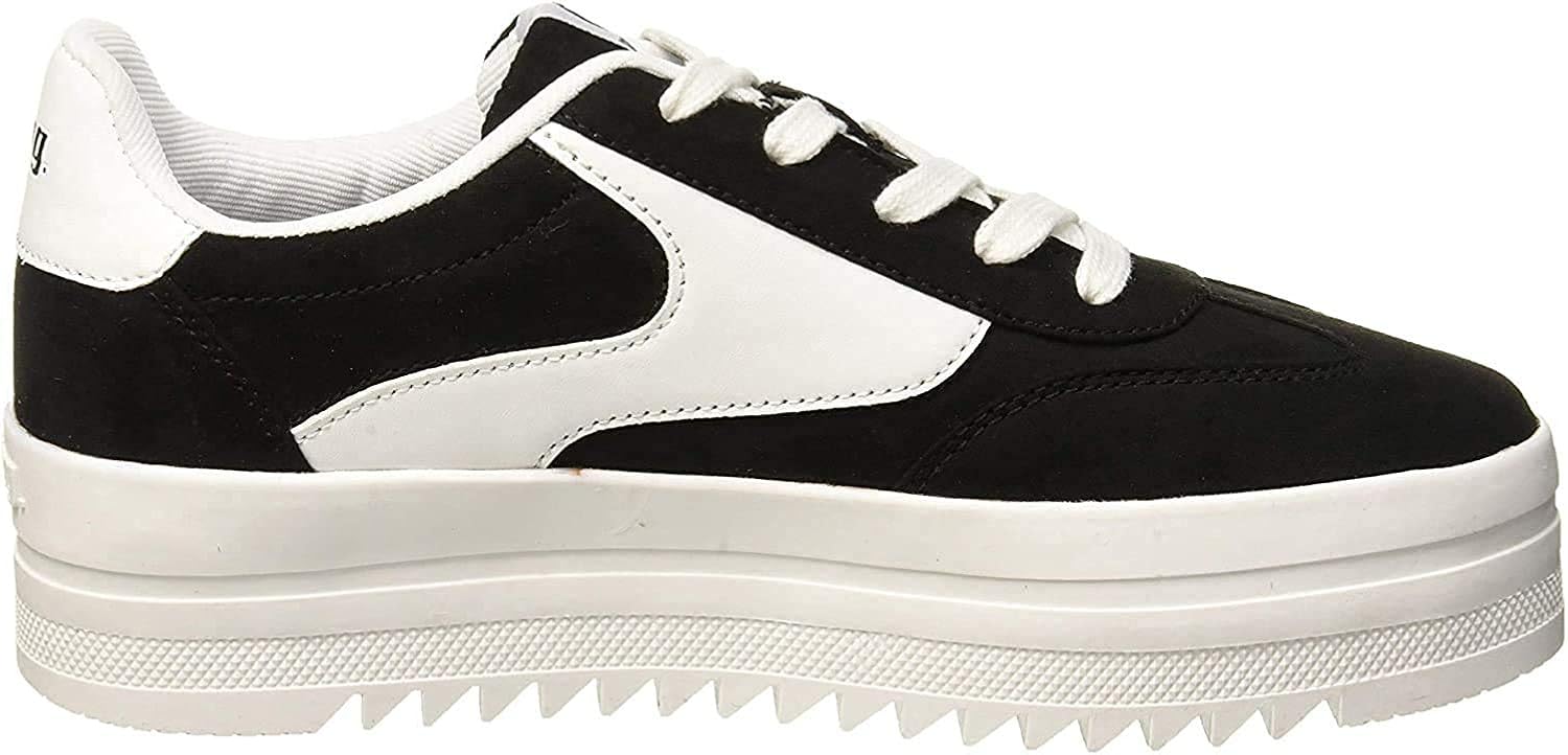 mtng shoes casual women high top sneakers black / white | Outlet46.com