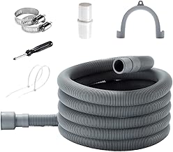 Universal Washing Machine Drain Hose Extension - 6 Ft Was...