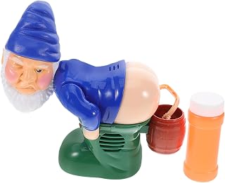 YARNOW Máquina de Burbujas de Santa Claus máquina de Burbujas Divertida máquina de Burbujas automática Fabricante de Burbujas soplador de Burbujas el plastico Blue