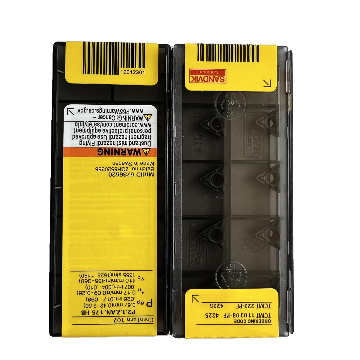 TCMT110308-PF 4225 Carbide Blades Pack of 10