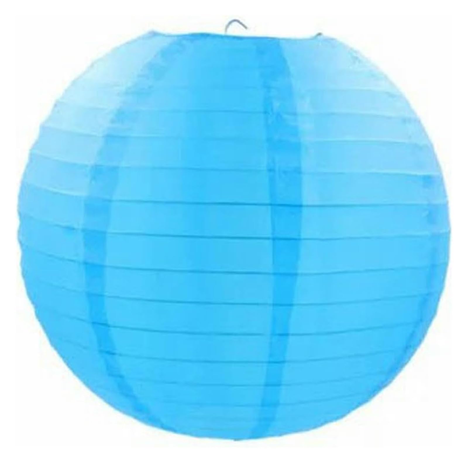 Round Paper Lanterns, Round Cloth Lantern Outdoor Waterproof Birthday Wedding Decor Multicolor 20-40cm(Blue,Cloth lantern 20CM)