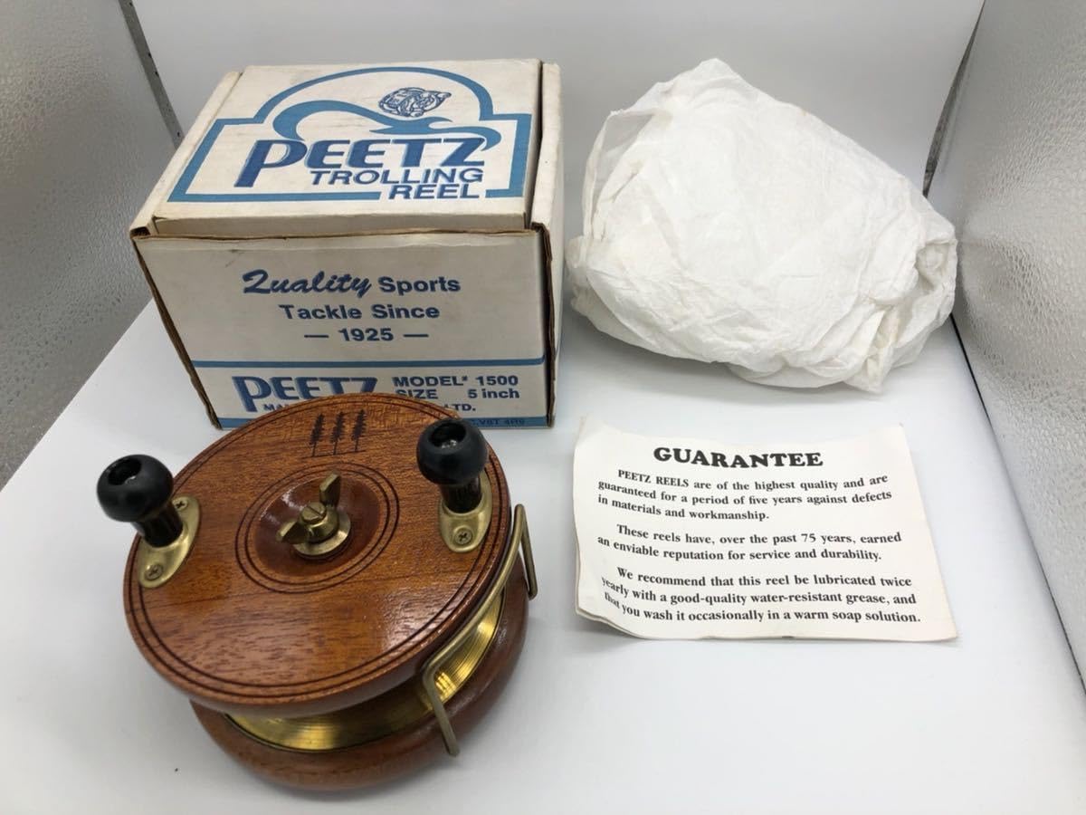 Amazon.co.jp: PEETZ トローリング ウッド リール カナディアン 