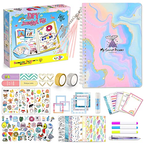 Anginne Scrapbooking Pegatinas Diario Secreto Juguetes, Manualidades Regalo Niñas 6 7 8 10 Años...