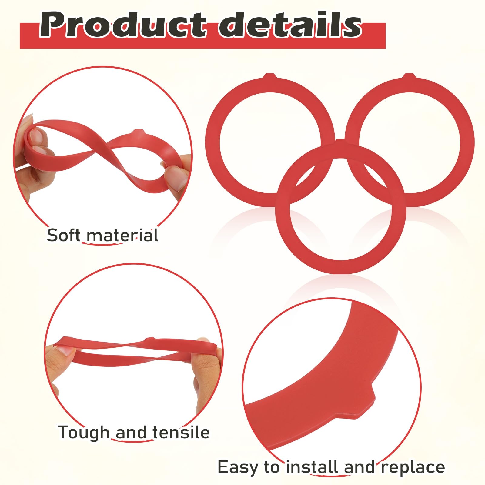 Flush Valve Seal For Kohler Toilet – Silicone Replacement Gasket For K-GP1059291 & K-4436, 2-Pack