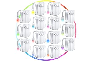 15 Packs Toilet Night Light