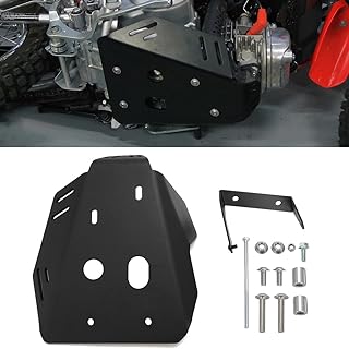 Aluminum Black Skid Plate Engine Guard For Honda CRF110F 2019-2026