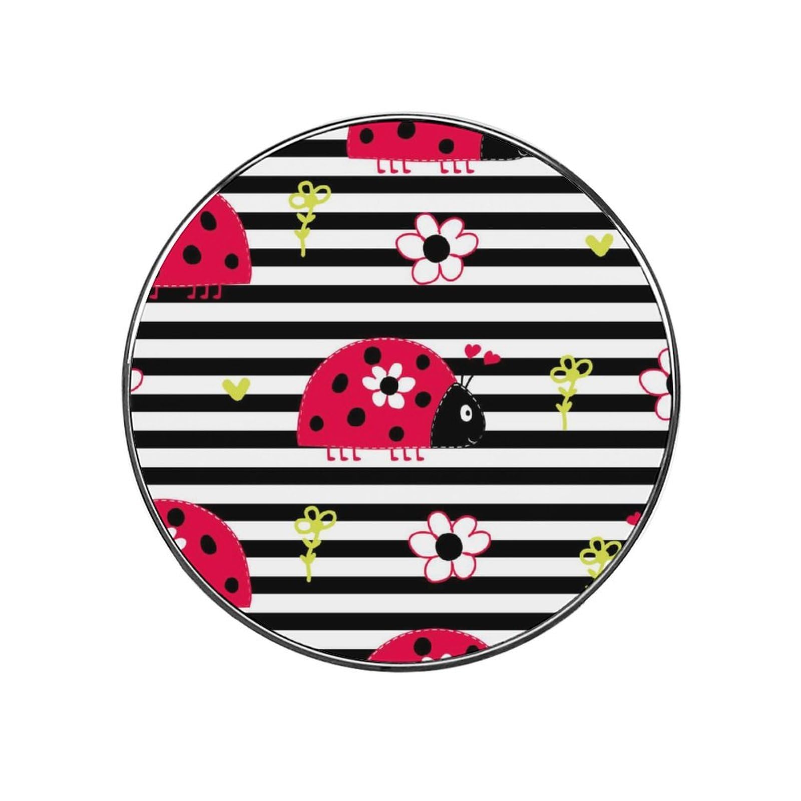Ladybug Alloy Fridge Magnet For Office Cabinet Refrigerator Whiteboard Photo