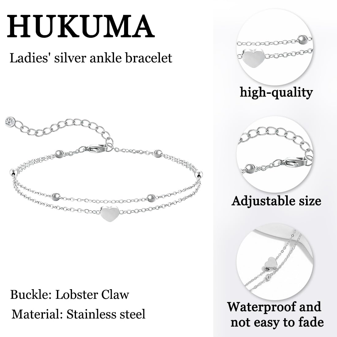 HUKUMA Cavigliere Argento