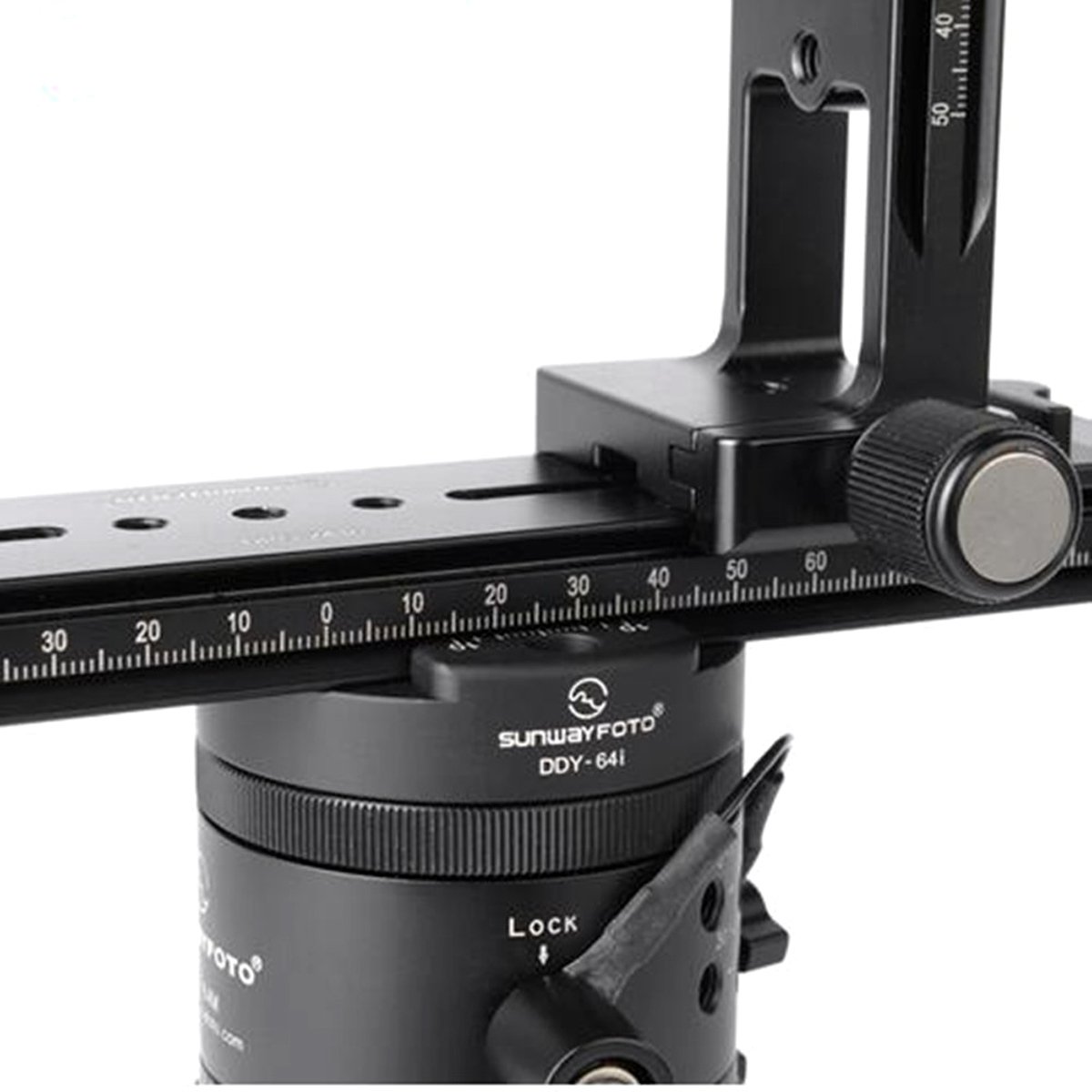 Treppiede testa a sfera per DSLR – nero