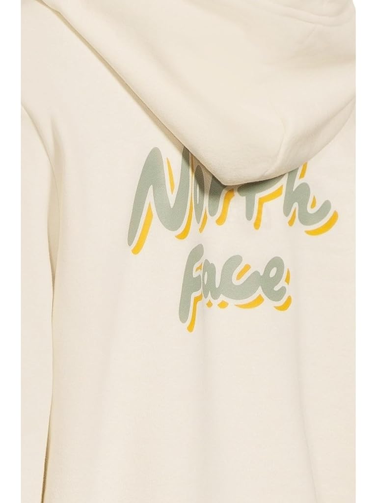 White The North Face Evolution Floral-Cloud Hoodie - Graphic