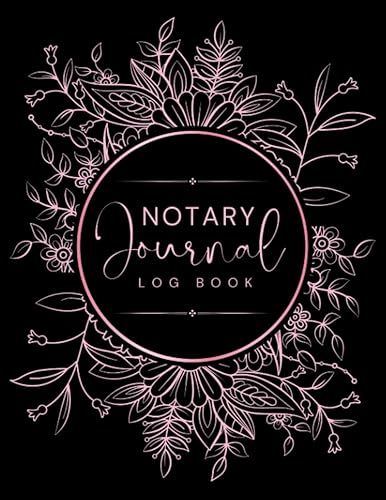 Notary Journal Log Book: Official Notary Log Book, Notary Public Record Book, With 230 Entries For Notarial Acts.