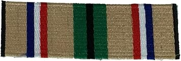 Desert Storm Campaign Ribbon Patch - Multi-Color - Veteran Owned Business