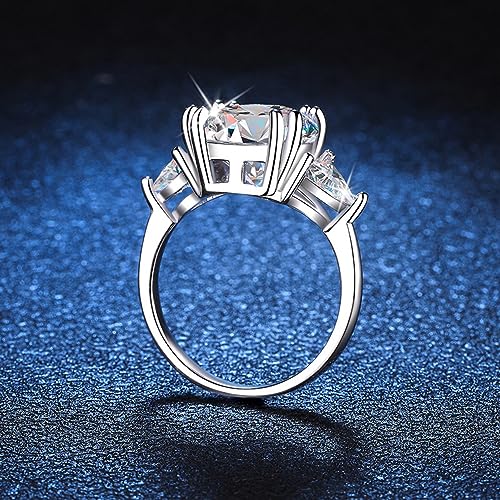Bague moissanite argent 925 l'éclat diamant sans le prix élevé - 2