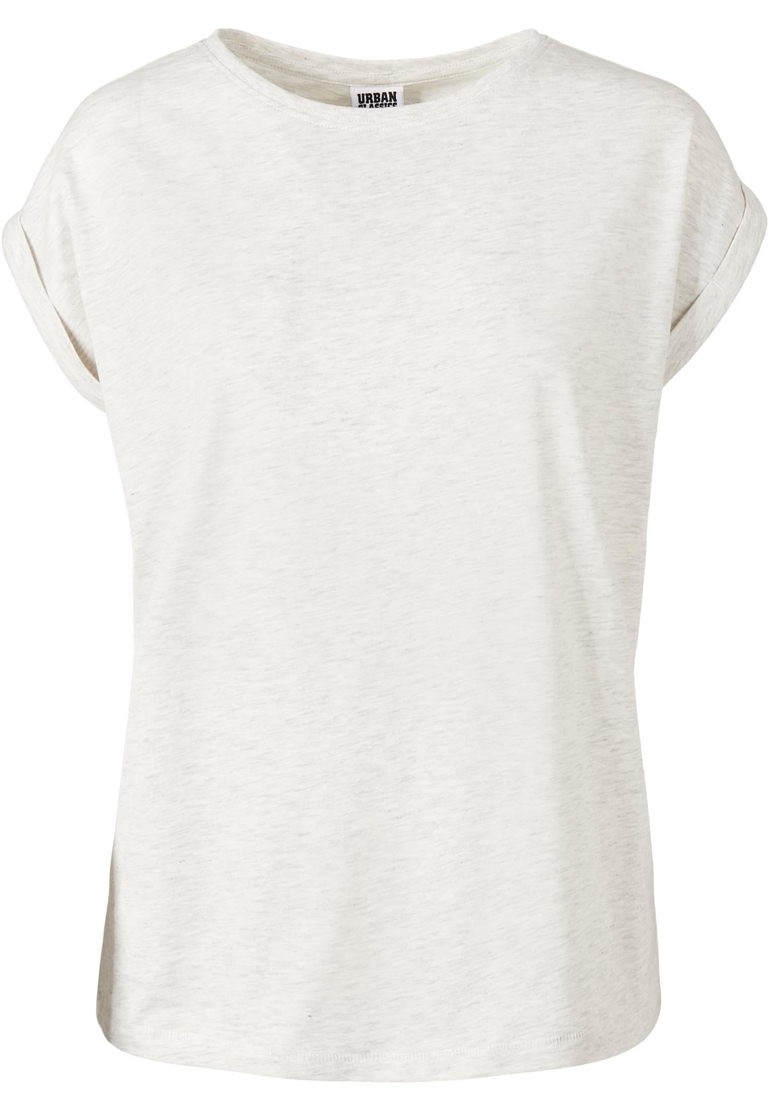 Urban Classics Women's Gris T-Shirt Extended Shoulder (Grandes Tailles)