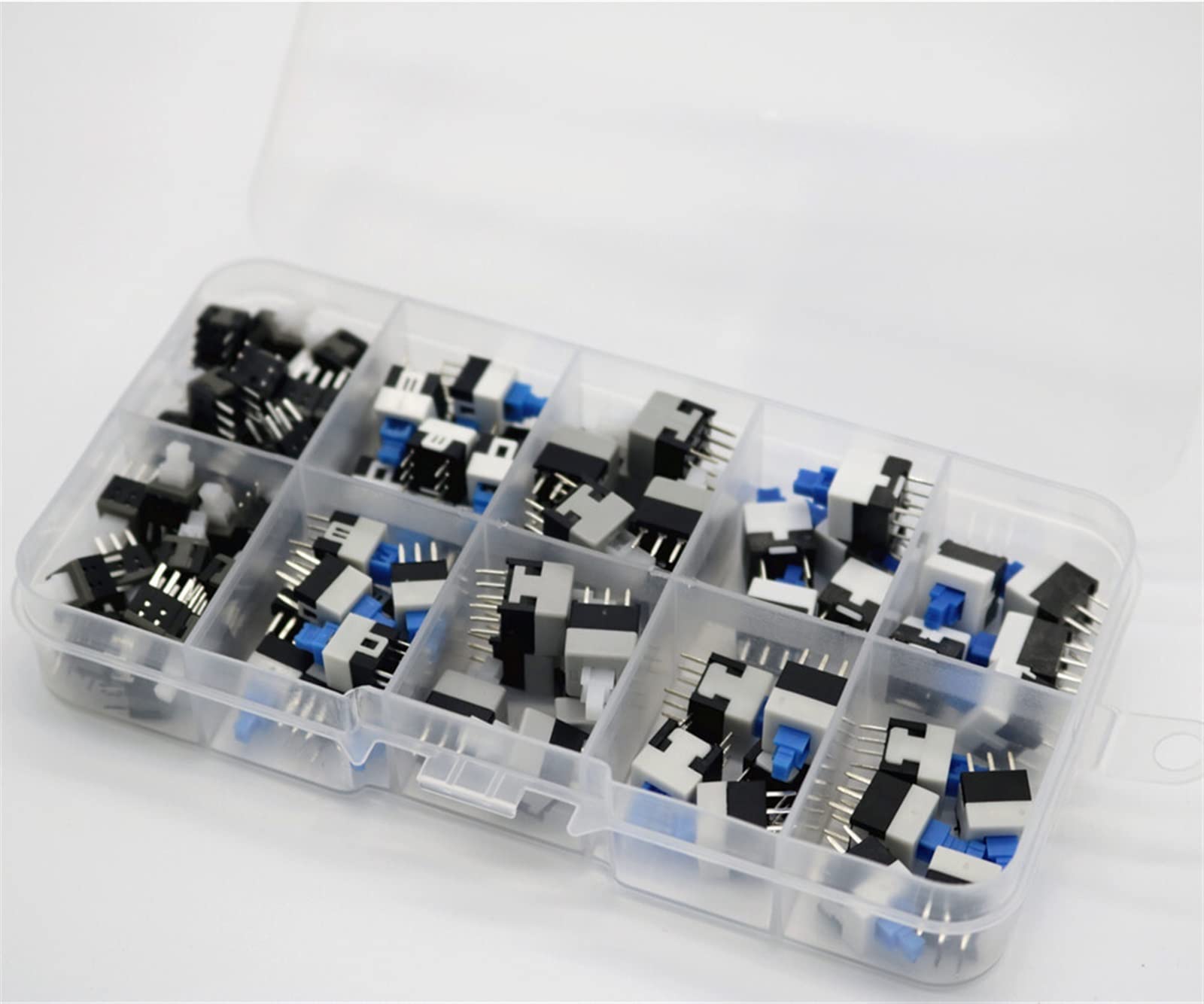 Interrupteur multimètre autobloquant de haute précision avec kit de micro-boutons tactiles 7x7mm
