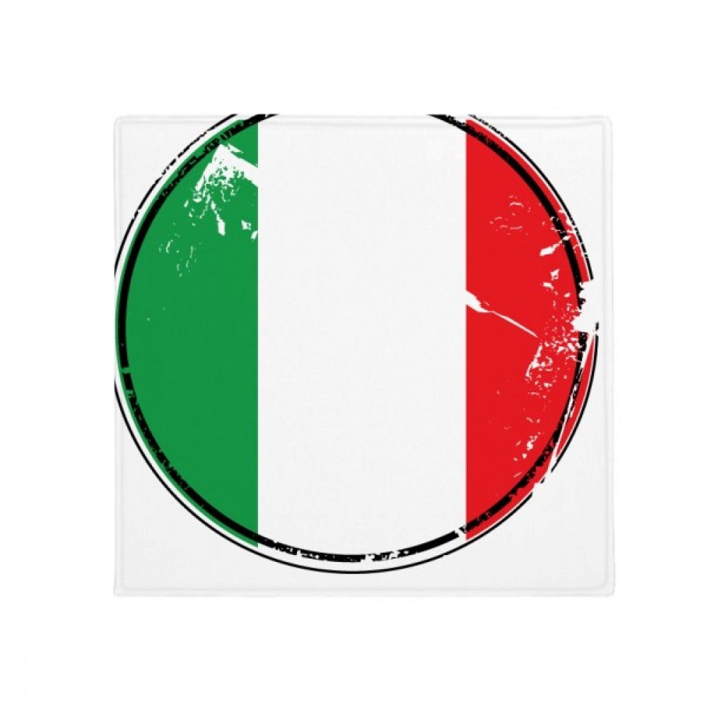 Tapis rond Italie cadeau original 60cm multicolore pour décorer une entrée de maison