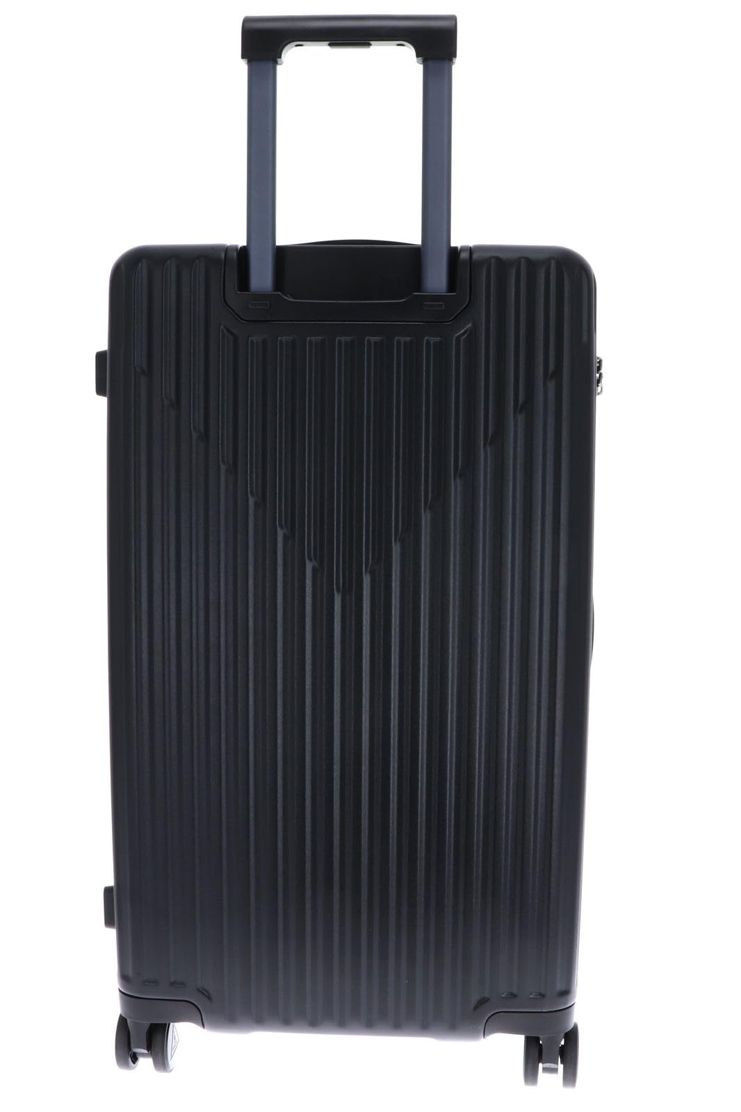 GUESS Trolley Olbia Shell Trunk Black Negro 73cm