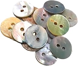 BOTIBOTON 10mm Natural Shell Pearl Buttons Various Sizes Akoya Made and Dispatched from Spain