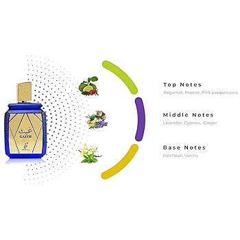 Amazon.com : Khadlaj Gaith Eau de Perfume Spray for Men, 3.4