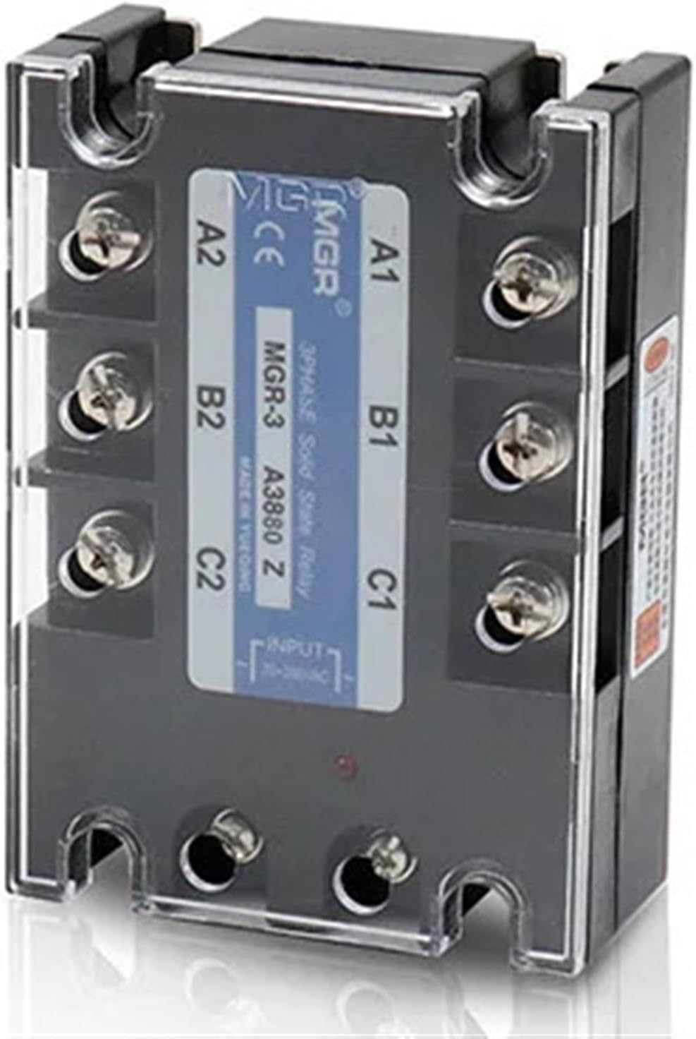 Solid State Relay MGR-3 A3880Z TSR-80AA 80A 380VAC 70~280VAC AC-AC Three Phase Solid State Relay(Relay and Heat Sink)