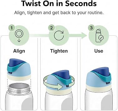 Replacement Lid for Owala FreeSip 16oz 24oz 32oz 40oz Water Bottle