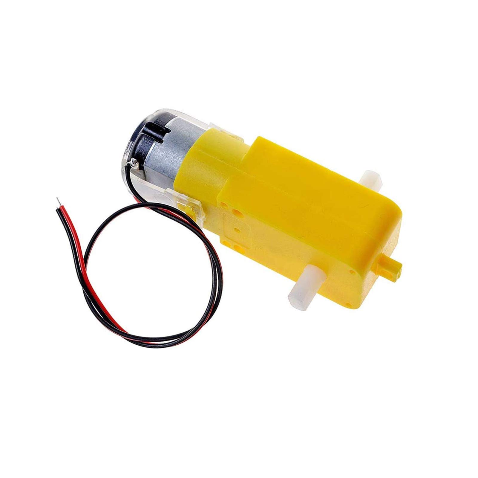 2PCS DC 3V-6V 200rpm TT Gear Motor Smart Robot Car Motor with 20cm Cable