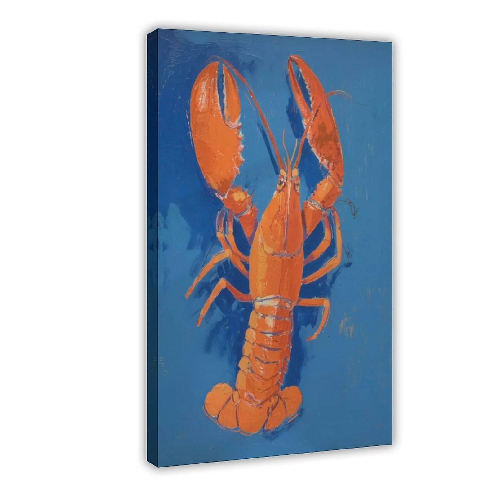 Stampa su tela con aragosta, decorazione per camera da letto, ufficio, stanza, regalo, 30 x 45 cm