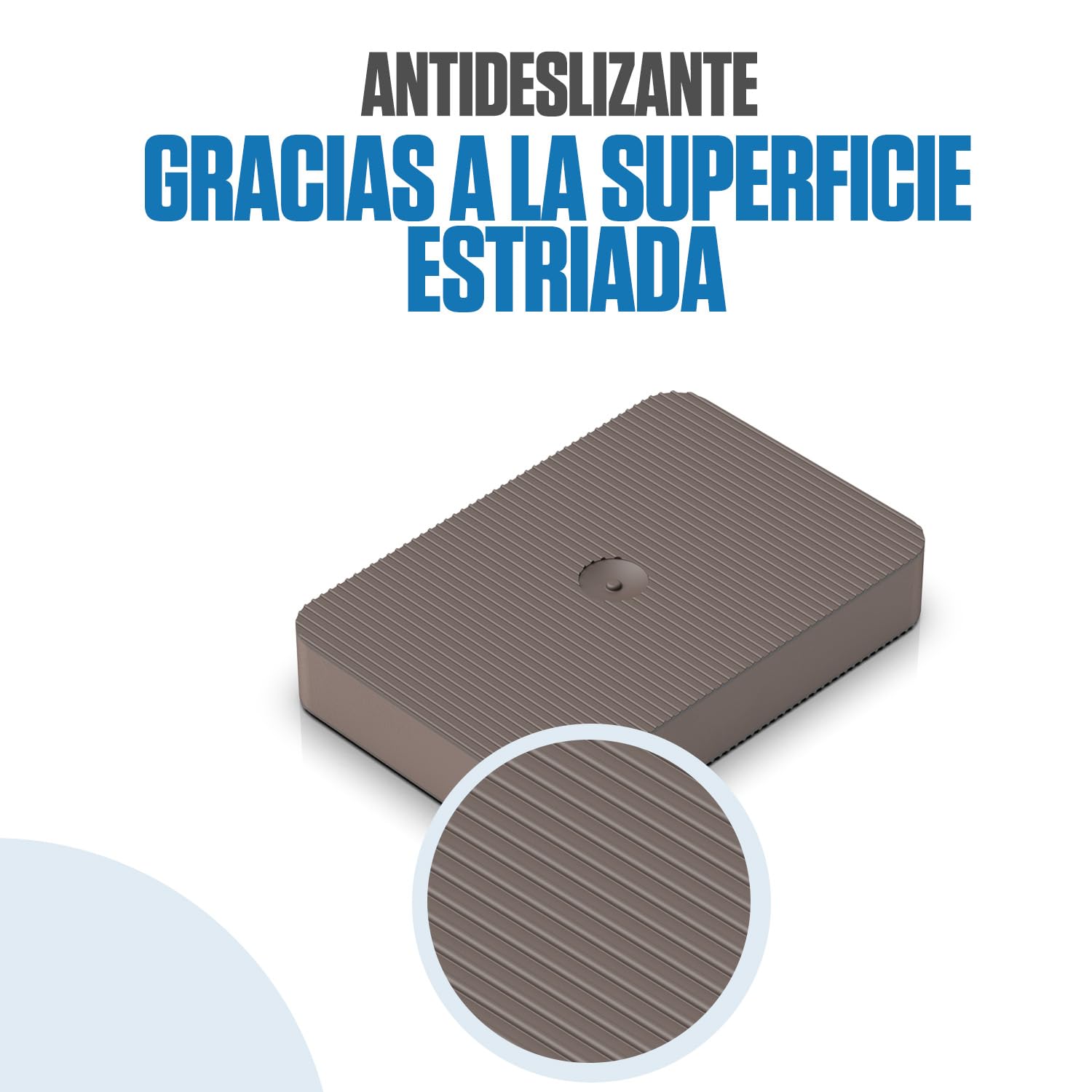Bauhandel24 arandelas de plástico 60 x 40 mm 10mm 100 unidades cuñas niveladoras suelo plastic arandelas espaciadores placas nivelación