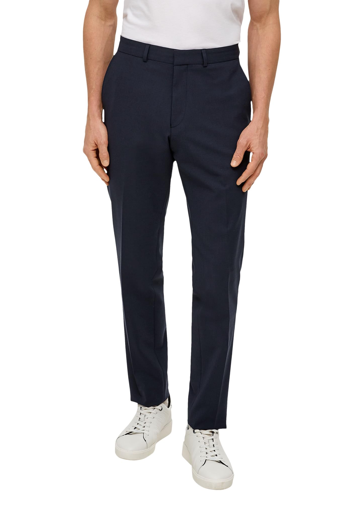 s.Oliver Herren Hose S.o Ultimate: Anzughose aus Hochelastischem Schurwollmix