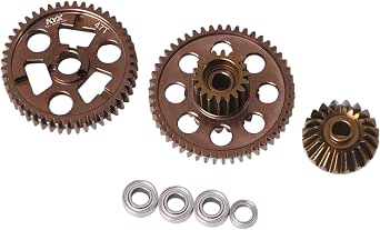 Amortisseurs Métal XBERSTAR Pour Tamiya Hotshot II 2024 – Upgrade Costaud En Doré !