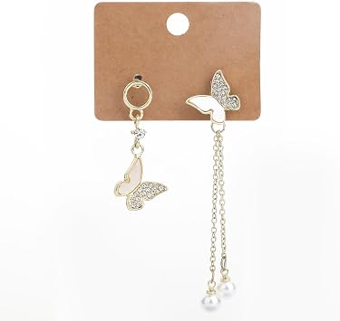 100 Pcs Earring Cards Earring Display Holder Cards Paper Hanging Earrings Tags for Jewelry Display Ear Studs (Brown)