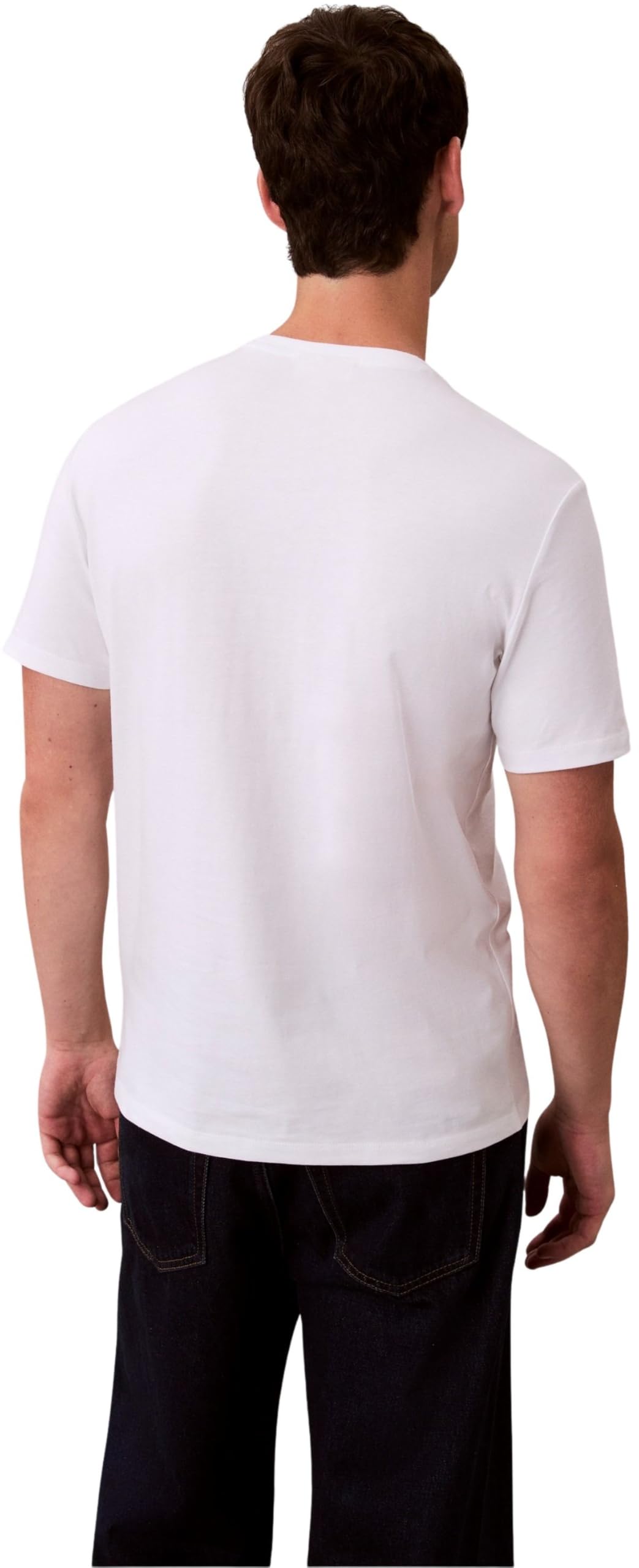 Calvin Klein Classic Monogram Camiseta Manga Corta Hombre Cuello Redondo