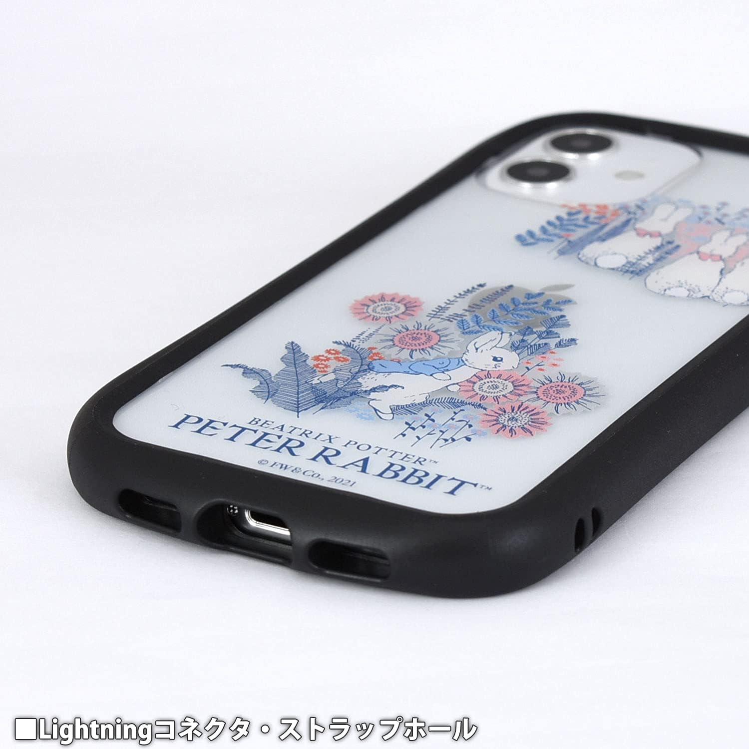 Gourmandise Peter Rabbit™ Hybrid Clear Case for iPhone 12 Mini (5.4 inch) Line Art PR-59B