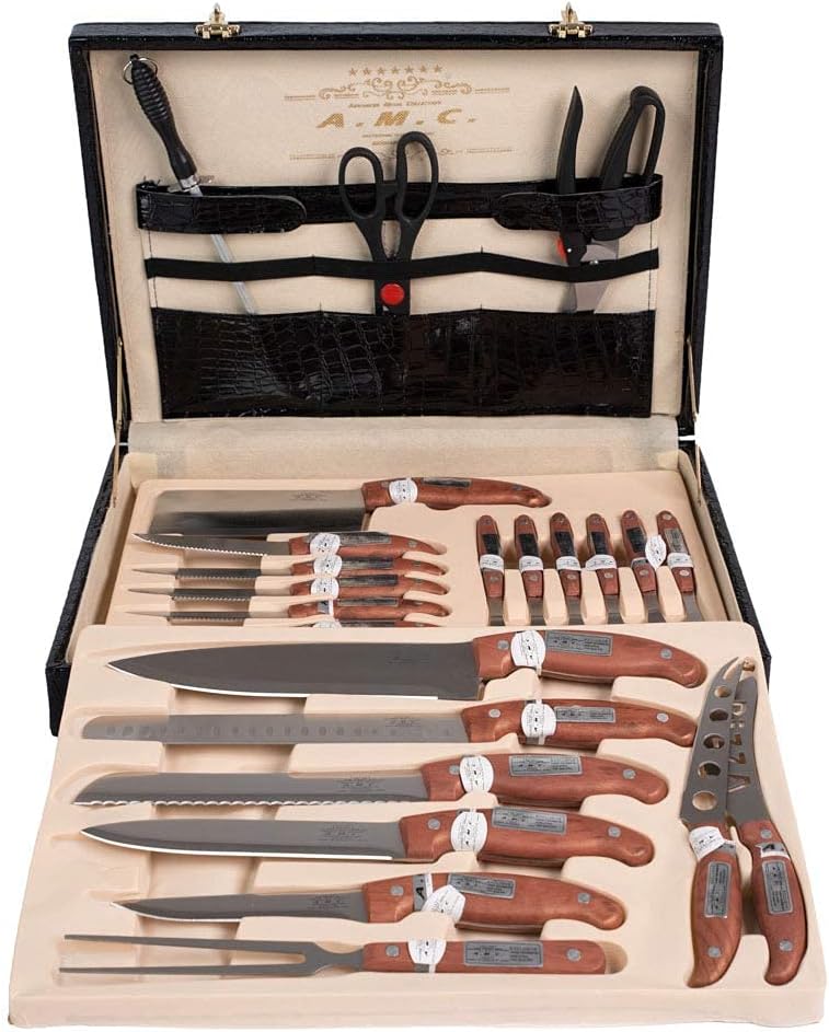 Set Camino 5 Pezzi Kingson Con Manici In Acciaio Inox | Dimensioni 22x16x67 Cm | Pala, Attizzatoio, Spazzola, Pinze E Supporto