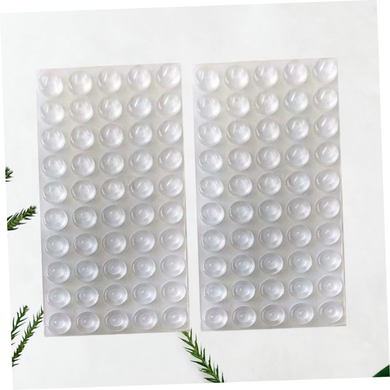 100pcs Collision Silicone Dots Cabinet Door Bumper Strip Mute Crash Pad for Cabinet Door Damping Noise Cancelling Furniture Accessories