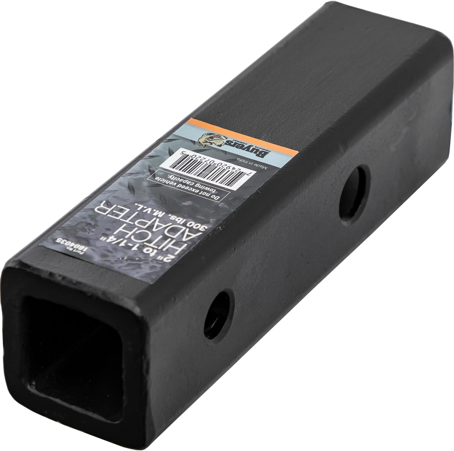 Buyers Products 1804035 2" to 1-1/4" Hitch Adapter