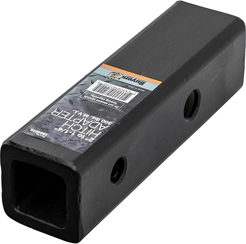 Miniatura 4 de Buyers Products 1804035, adaptador para remolque de 2 pulgadas a 1-14 pulgada