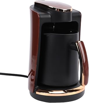 Sanpyl Turkish Coffee Maker, 250ML Electric Turkish Coffee Machine, 550W Single Cup Turkish Coffee Pot, for Home Office