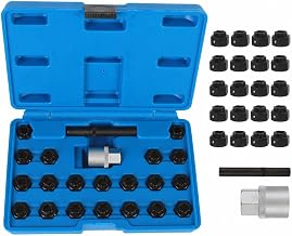 Key Cup Nut Disassembly Security Anti-Theft Compatible with Vehicles with Security Screws