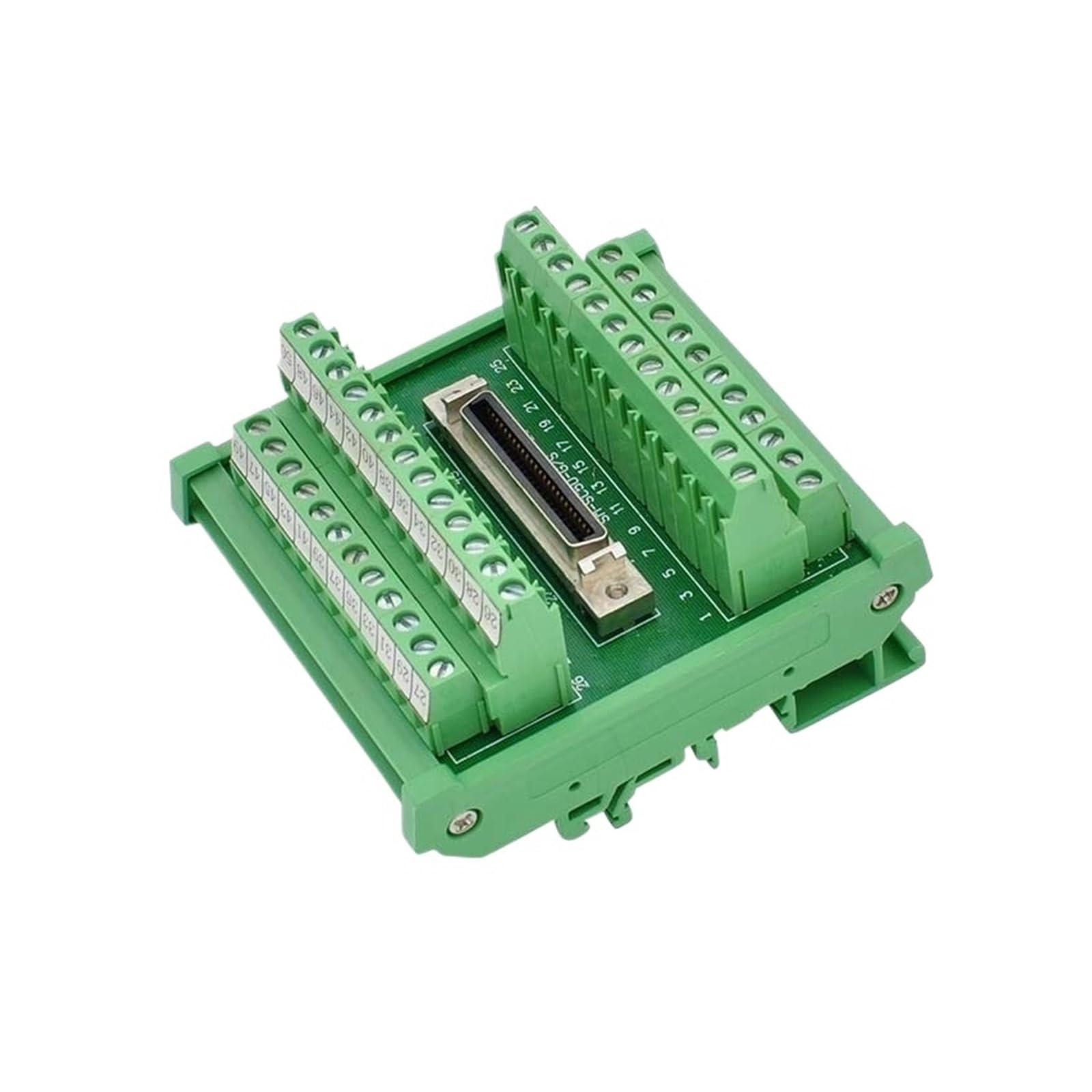 HEXEH Bornier à vis Servo SCSI 50 pôles, plaque d'adaptation for répartiteur MDR50, bornier SM-SC50-G7S
