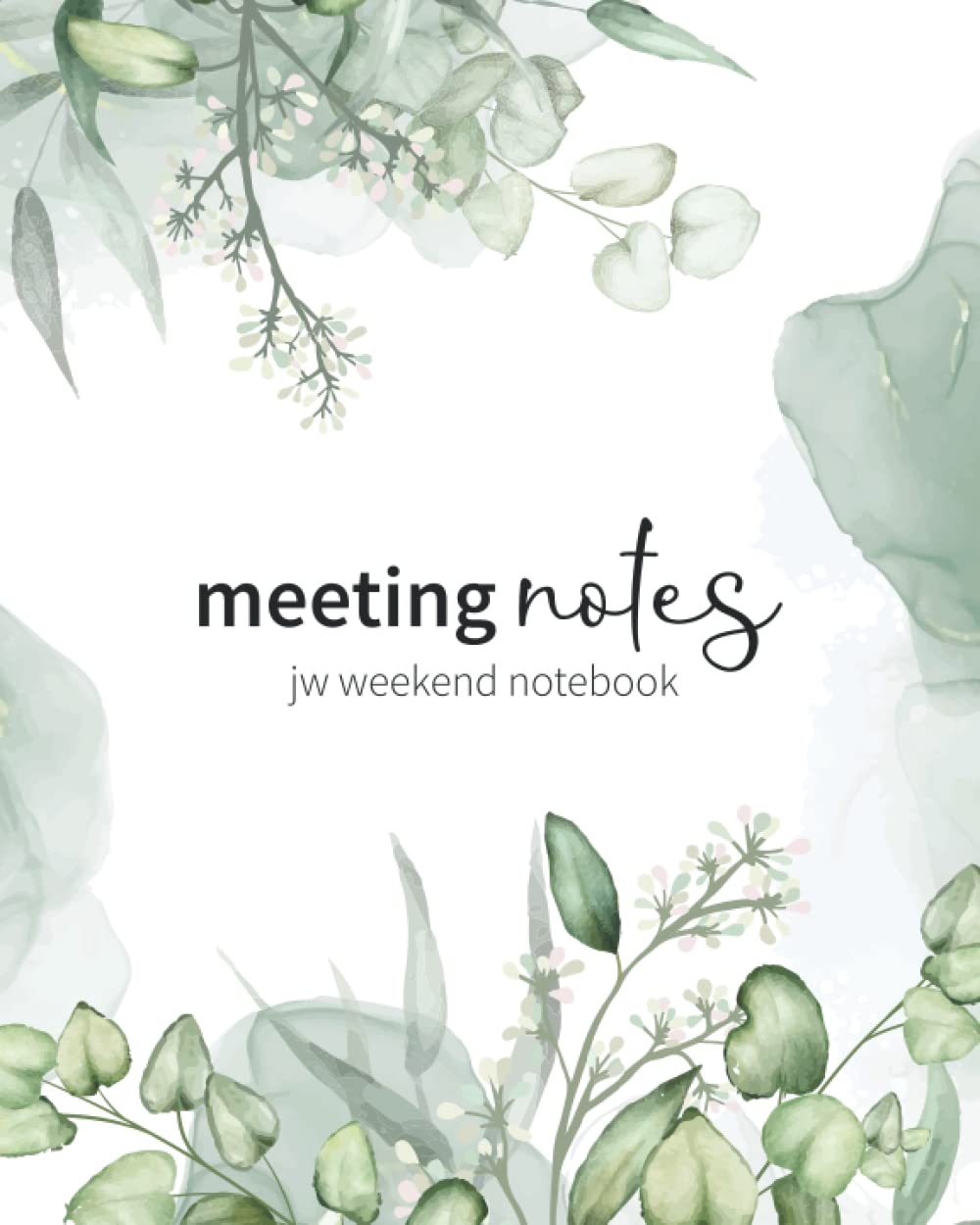 JW Weekend Meeting Notes: Jehovah's Witness Watchtower Study and Public Talk Notebook