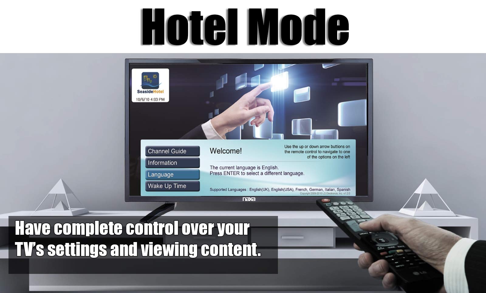 Naxa NTD-3250 Electronics NTD-3250 32-inch Class 720p Full HD LED TV with DVD/Media Player, Compatible with USB, SD Cards, Shiny Black