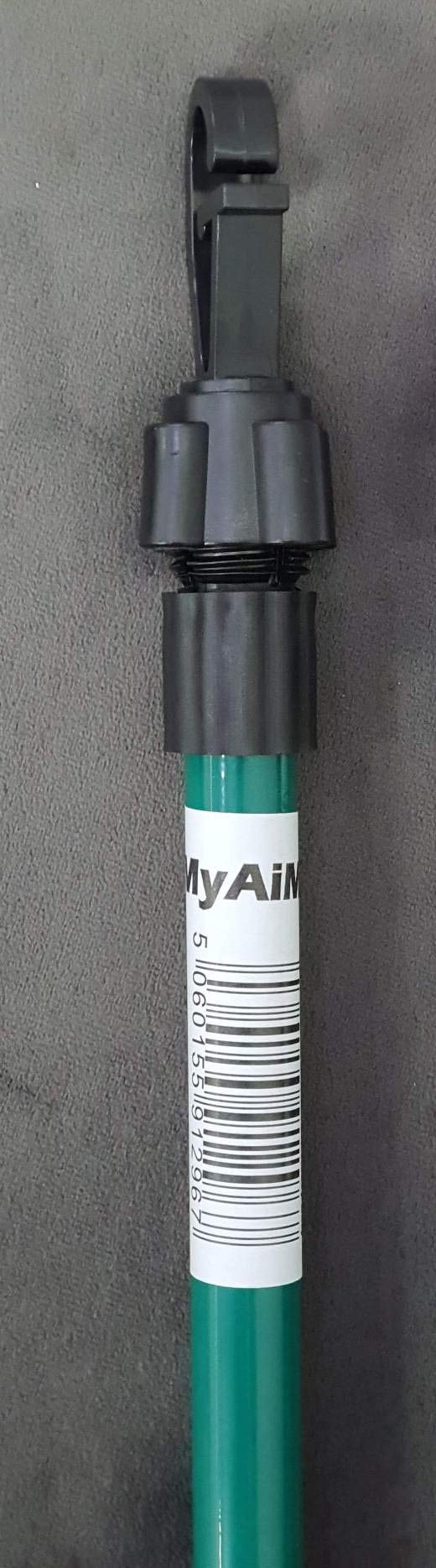 Aims 2PC's HD Prop Washing Line Pole Twist Lock Metal Galvanised Garden