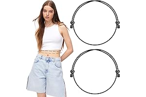 2PCS Crop tuck band, tuck band adjustable for women